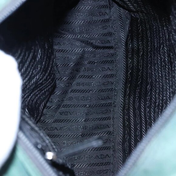 PRADA Hand Bag Nylon Green Auth ti2795 - Picture 12 of 16